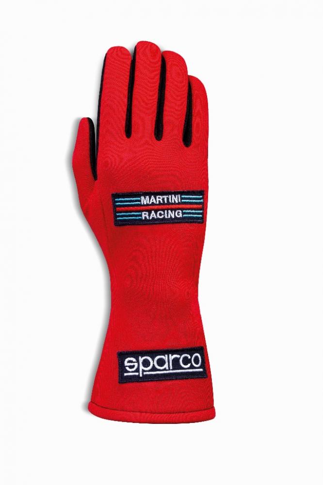 Rukavice SPARCO MARTINI Racing, červená